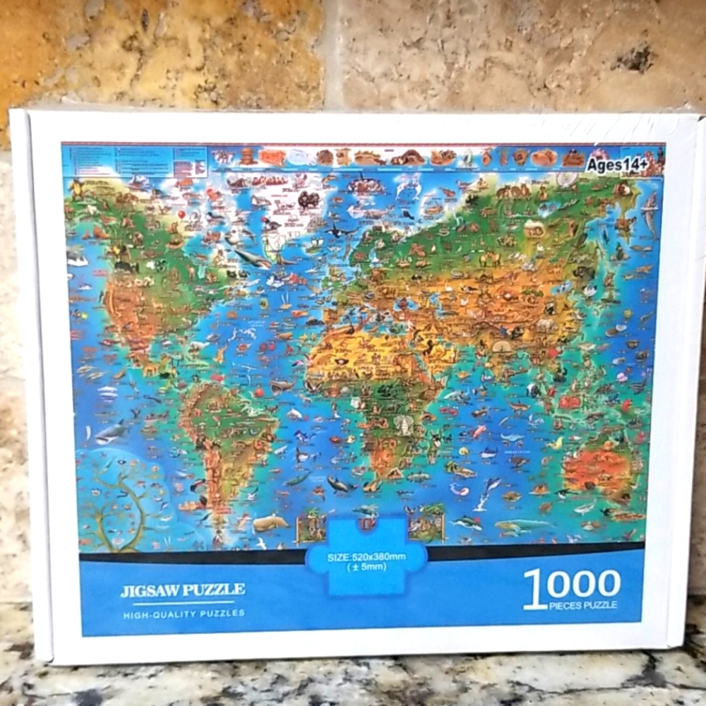 NEW Animals of the World Jigsaw Puzzle 1000 pc